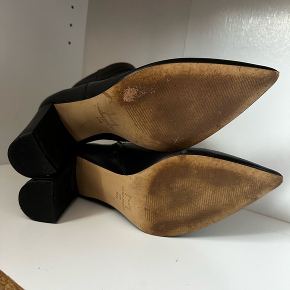 Marc Fisher Unno Point-Toe Leather Booties size 10 - Picture 7 of 11